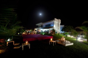 allestimento villa ricevimento