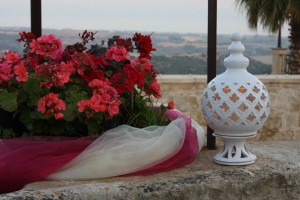 lanterna con paesaggio
