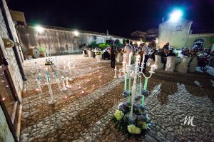 gioco di candele wedding