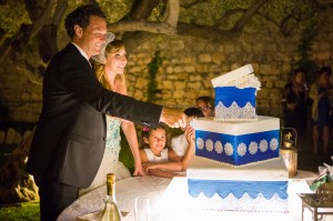 Taglio della torta sposi